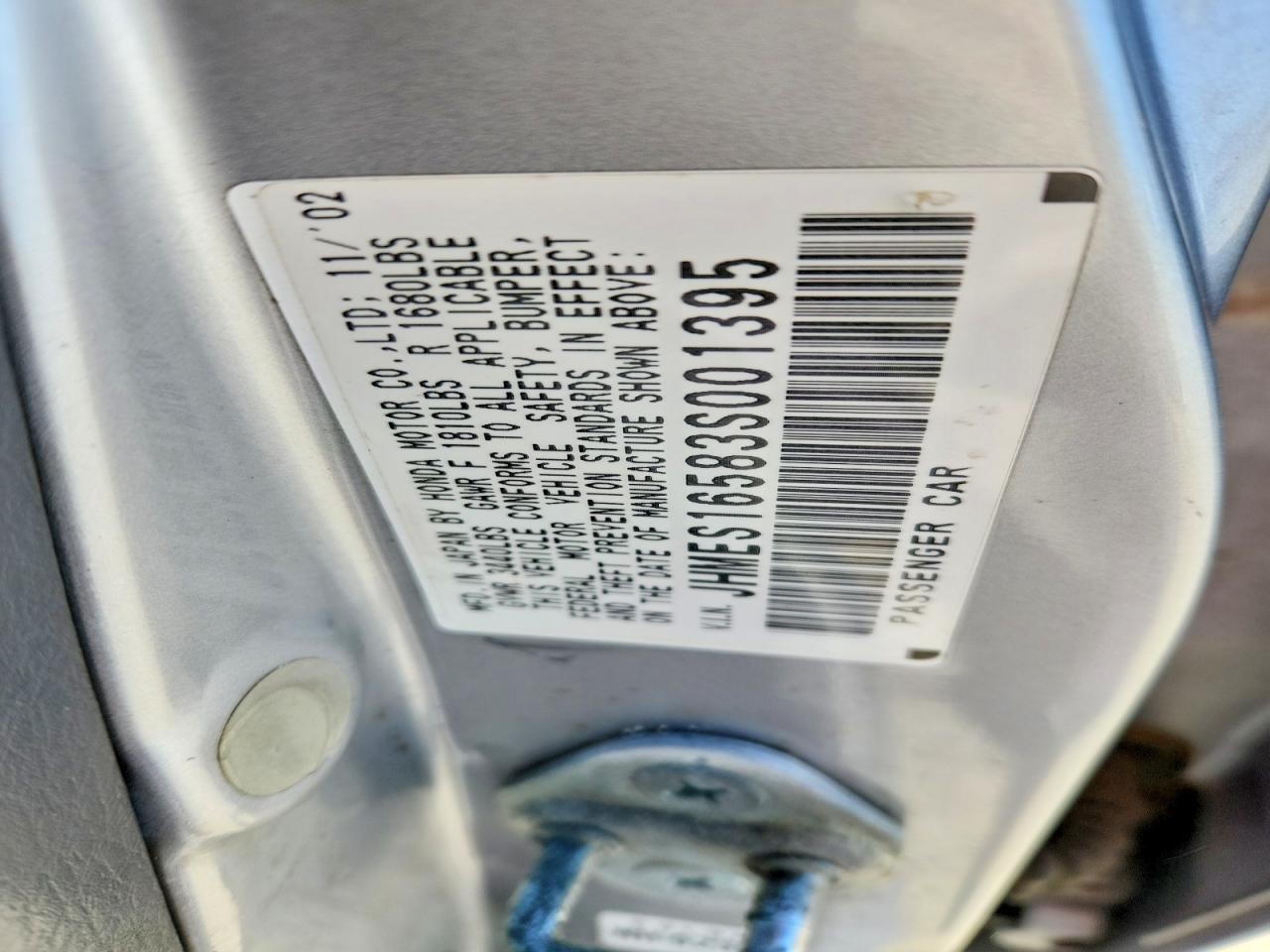 2003 HONDA CIVIC LX photo 25