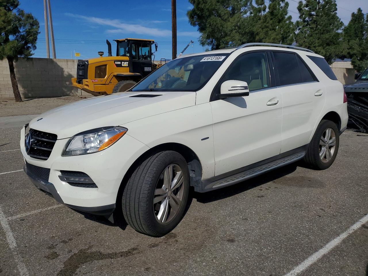 2012 MERCEDES-BENZ ML 350 4MATIC — FRONT END damage — photo 1