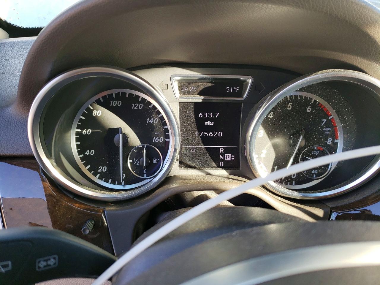 2012 MERCEDES-BENZ ML 350 4MATIC photo 9