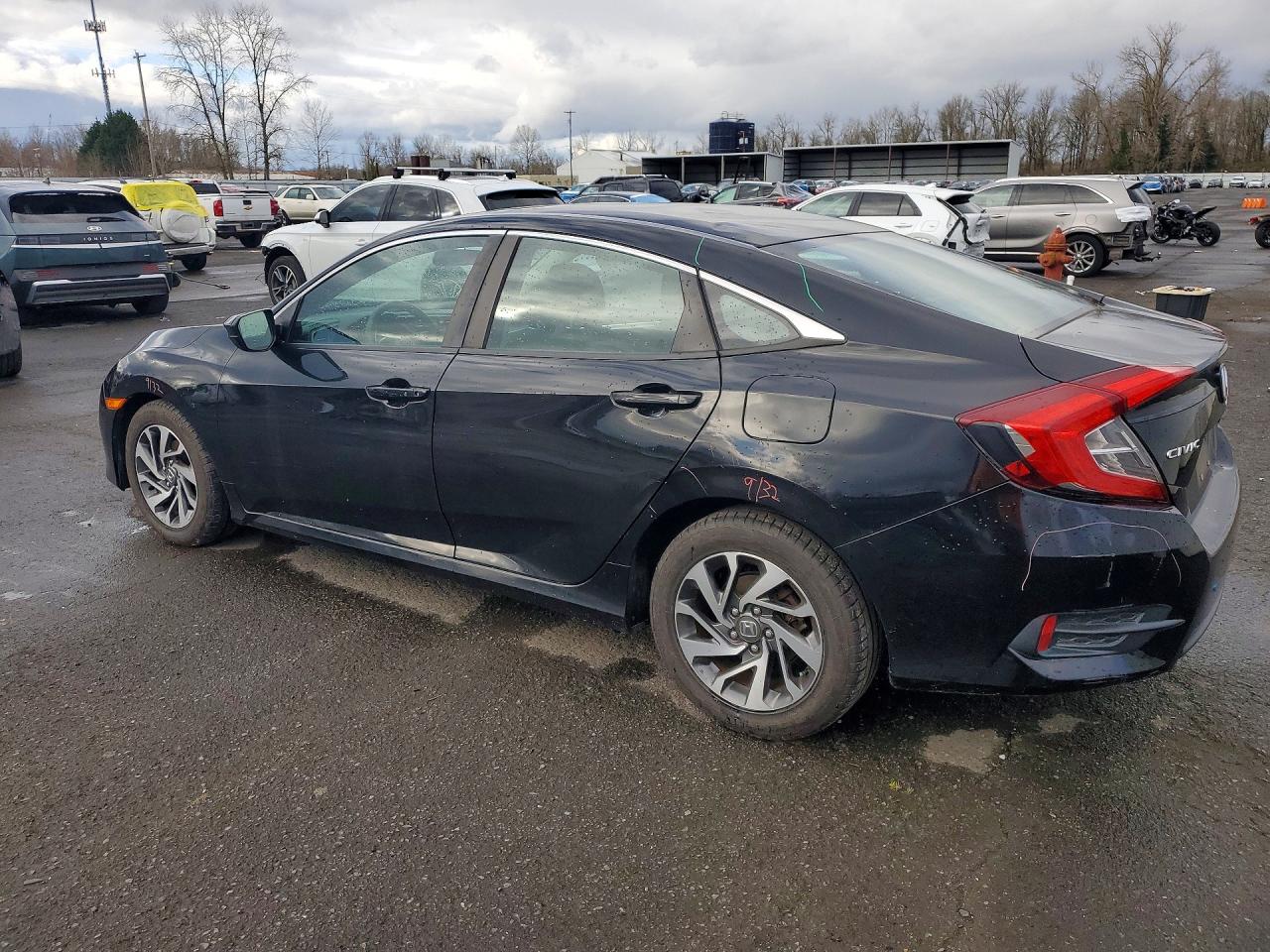2016 HONDA CIVIC EX photo 2