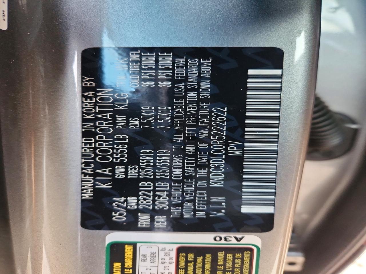 2024 KIA EV6 WIND photo 25