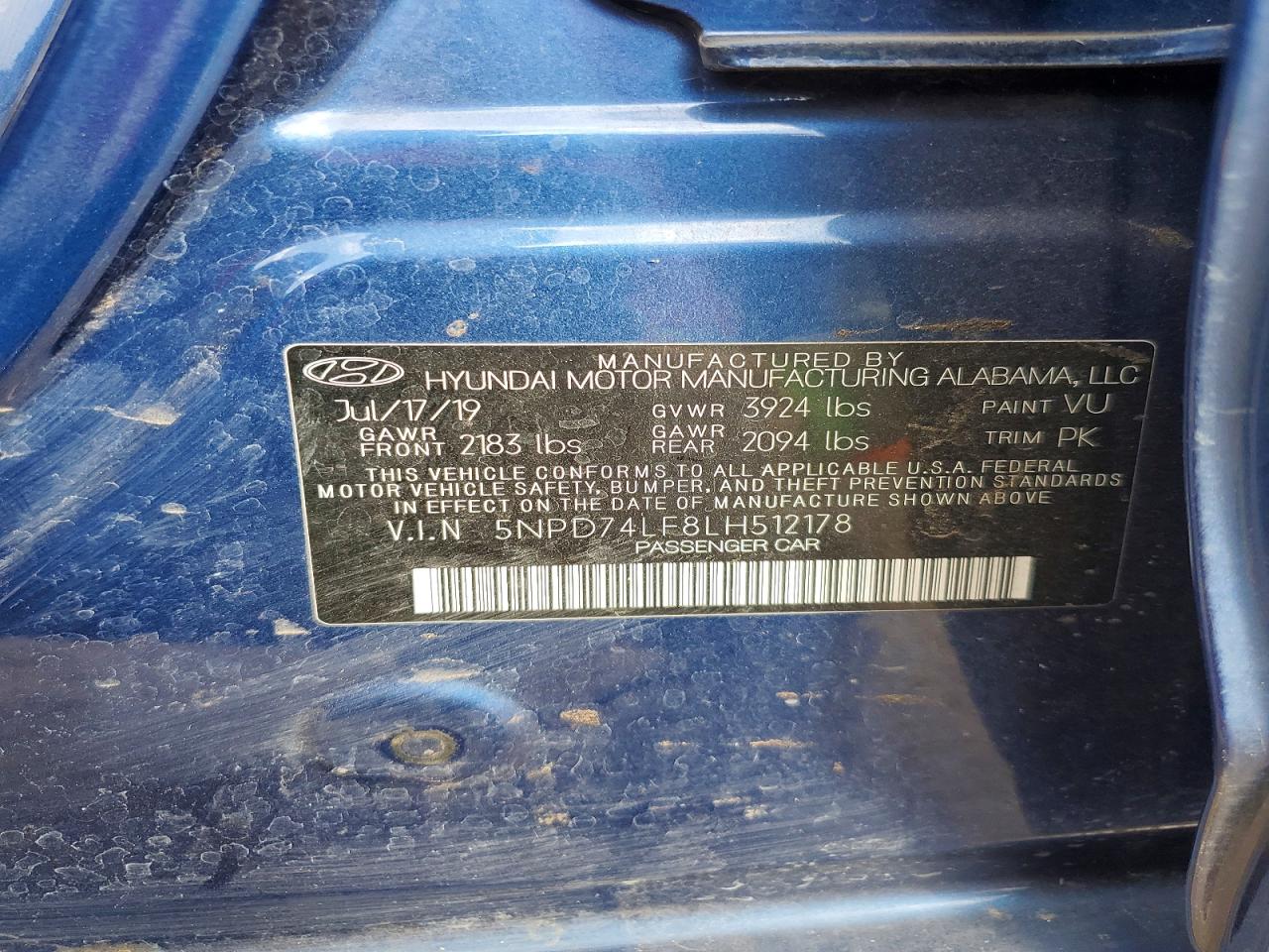 2020 HYUNDAI ELANTRA SE photo 23