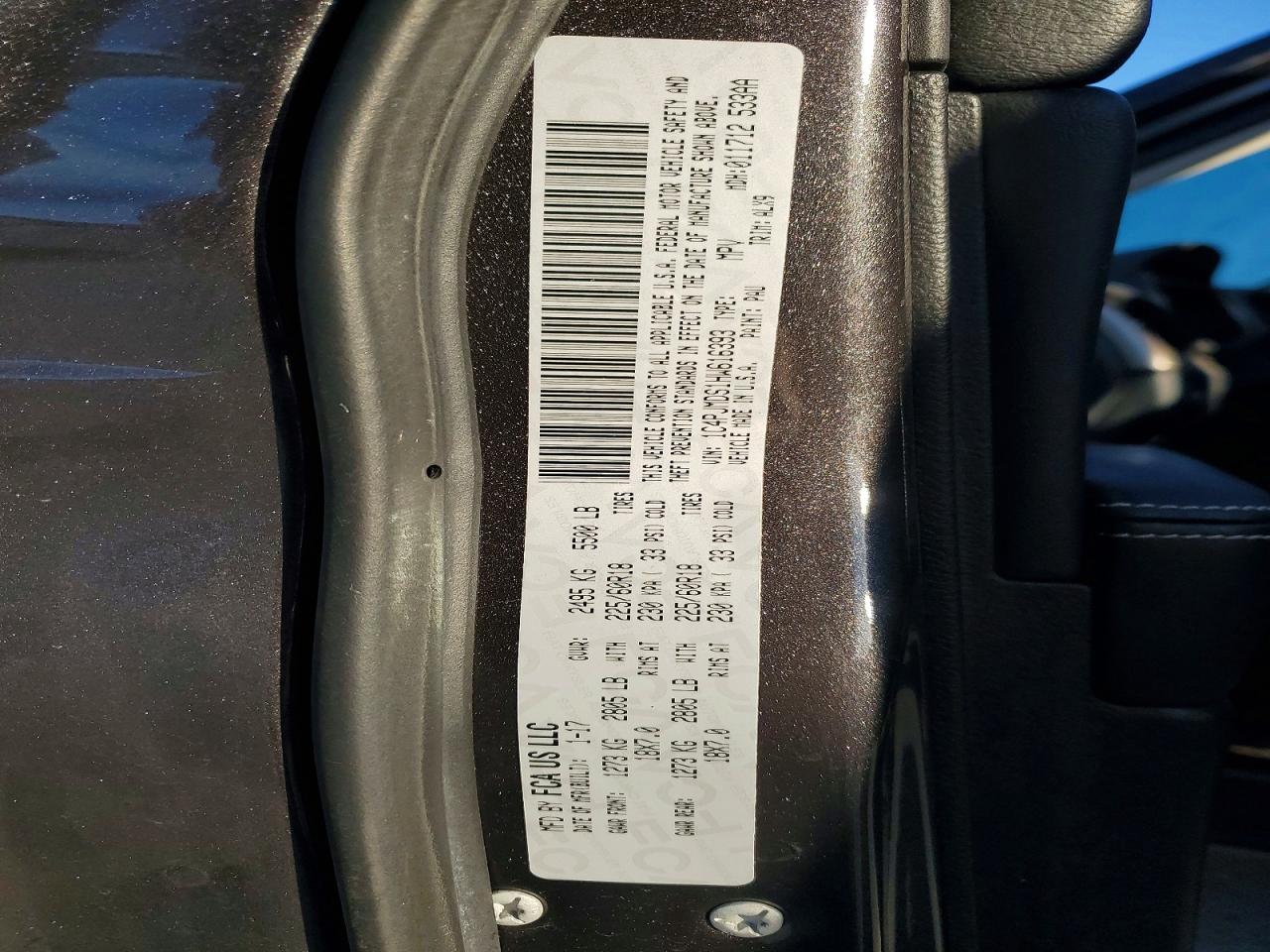 2017 JEEP CHEROKEE LIMITED photo 37