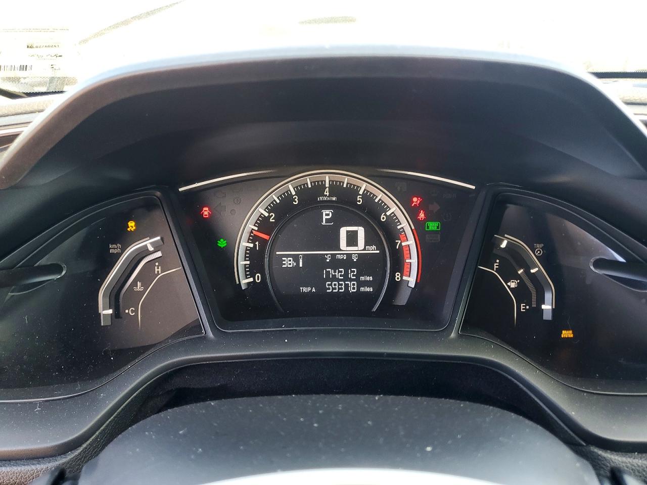 2016 HONDA CIVIC LX photo 17
