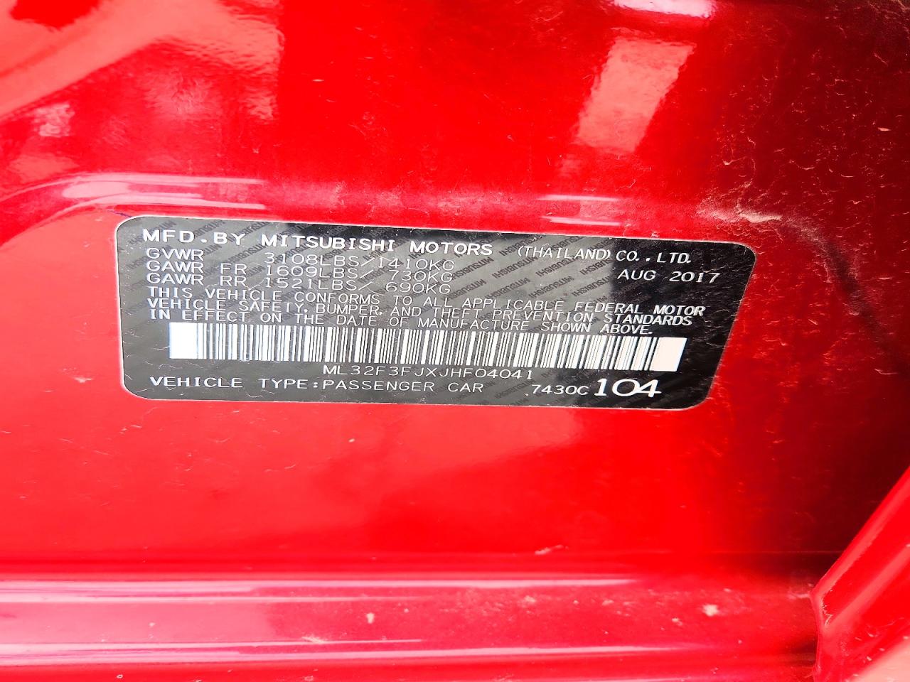 2018 MITSUBISHI MIRAGE G4 ES photo 12