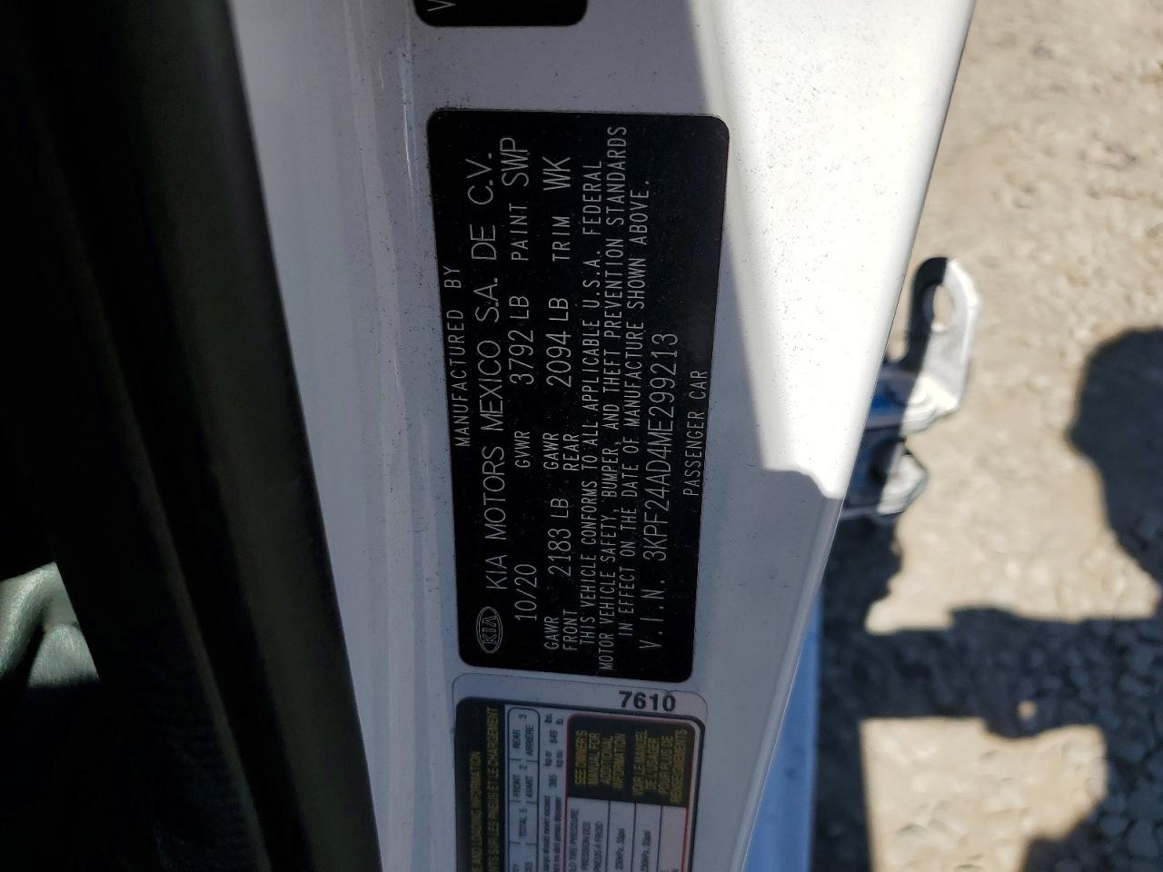 2021 KIA FORTE LXS photo 37