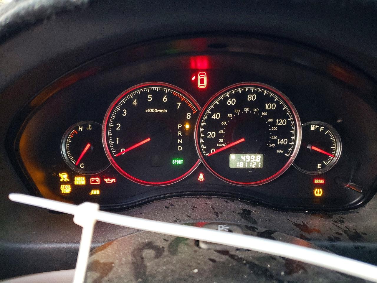 2009 SUBARU LEGACY 2.5I photo 25