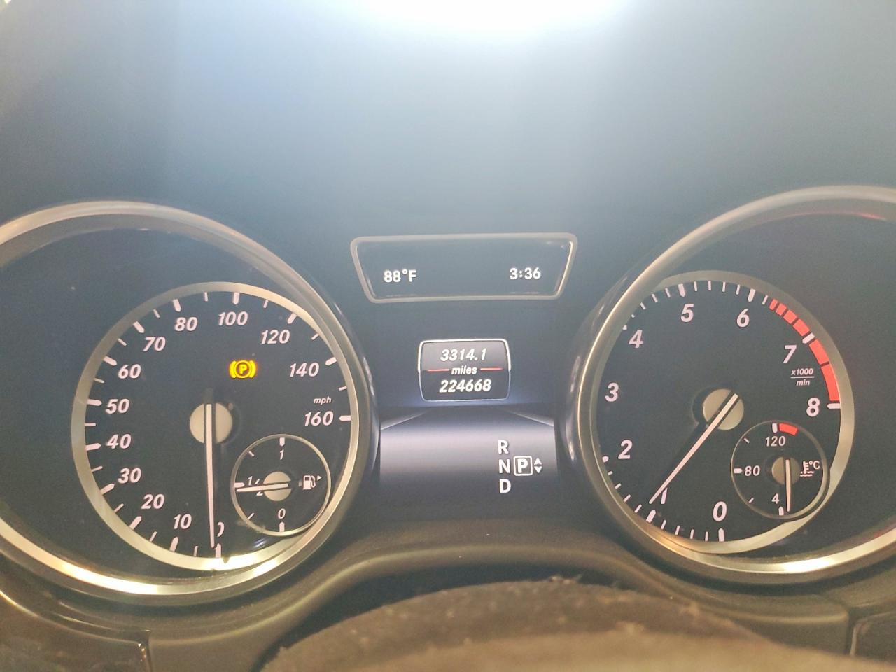 2015 MERCEDES-BENZ ML 350 4MATIC photo 9