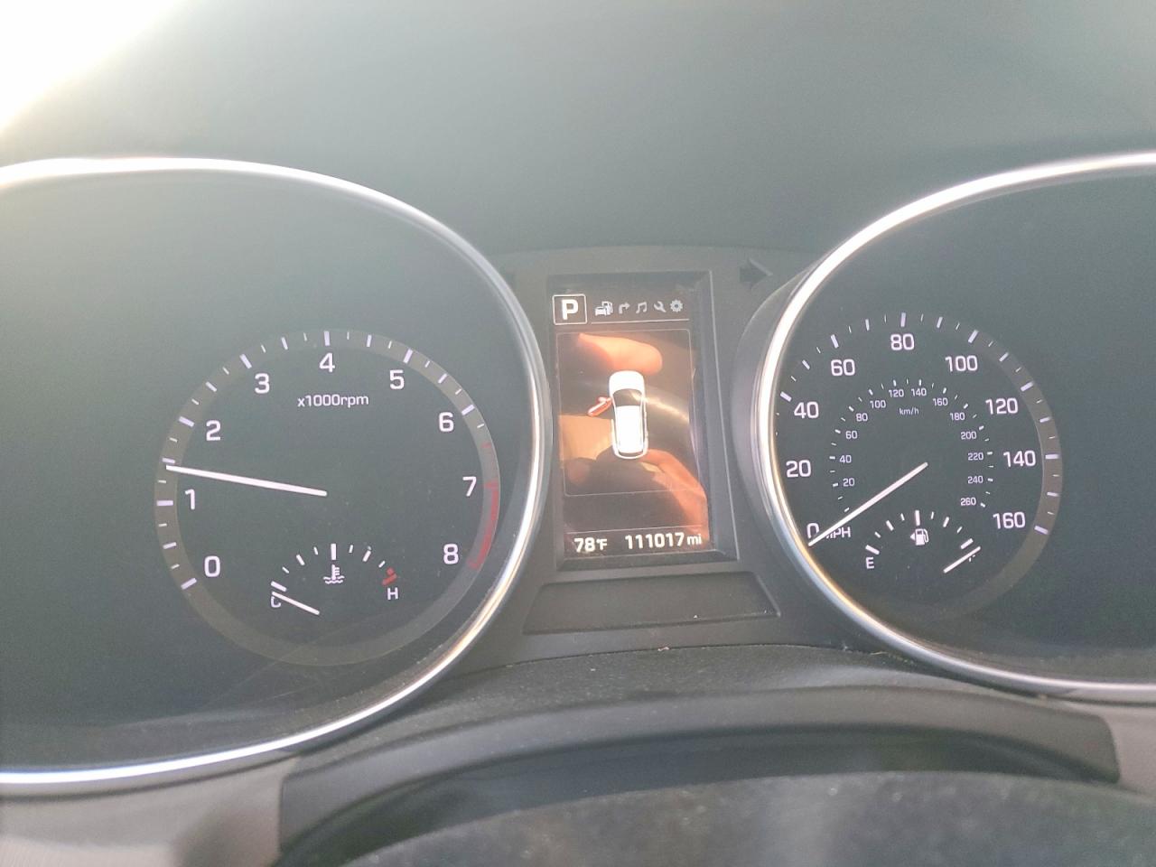 2017 HYUNDAI SANTA FE SPORT 2.4L photo 9