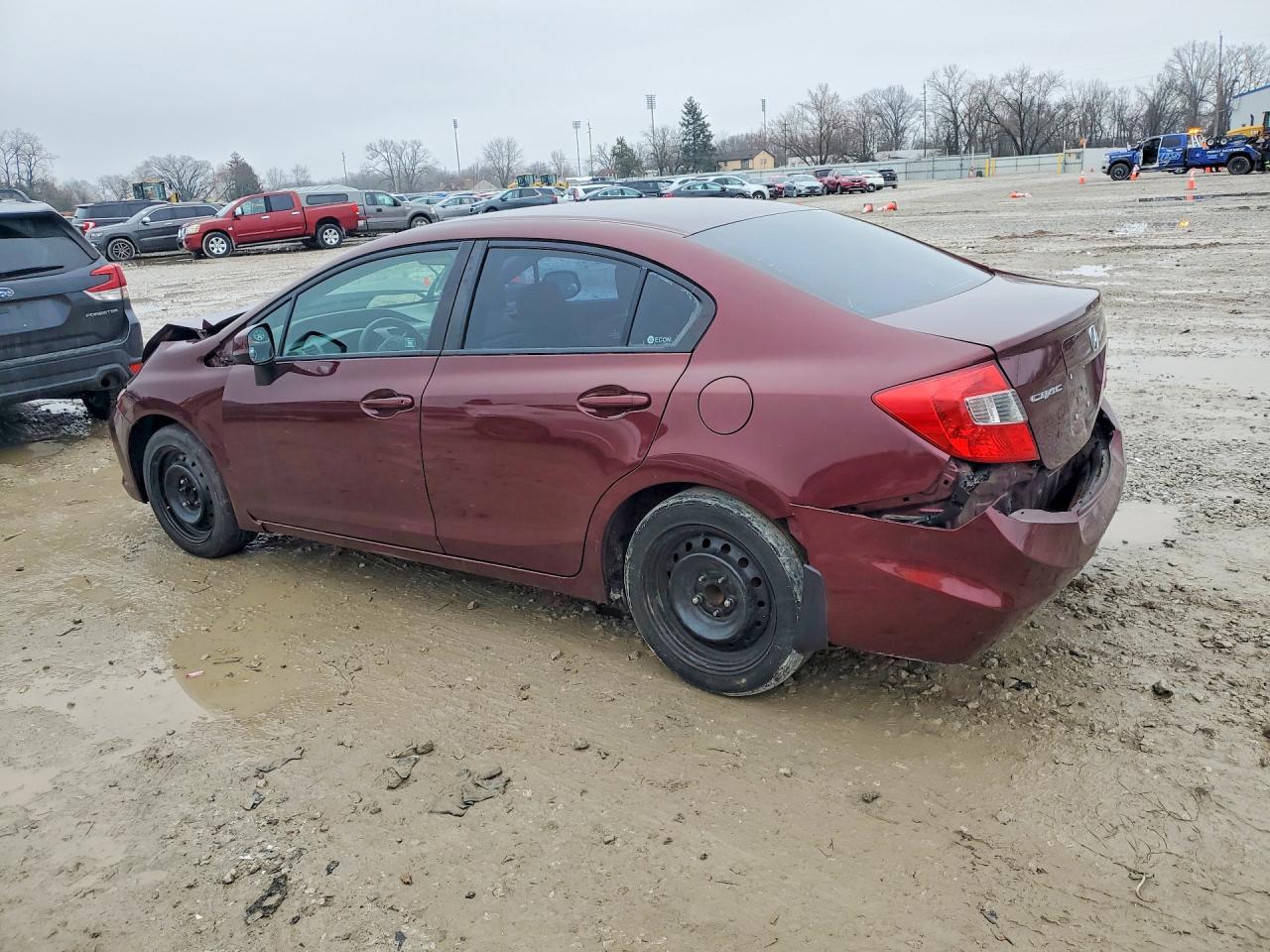 2012 HONDA CIVIC LX photo 4