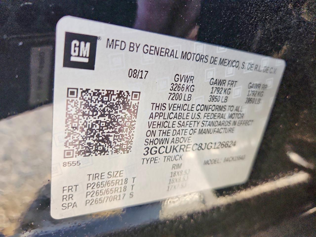 2018 CHEVROLET SILVERADO K1500 LT photo 23
