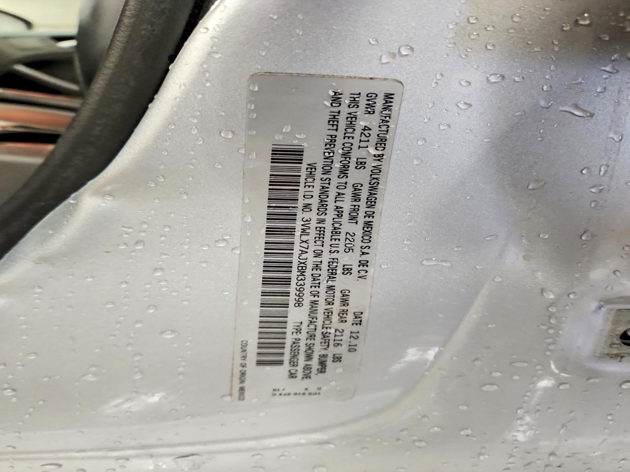 2011 VOLKSWAGEN JETTA SEL photo 23
