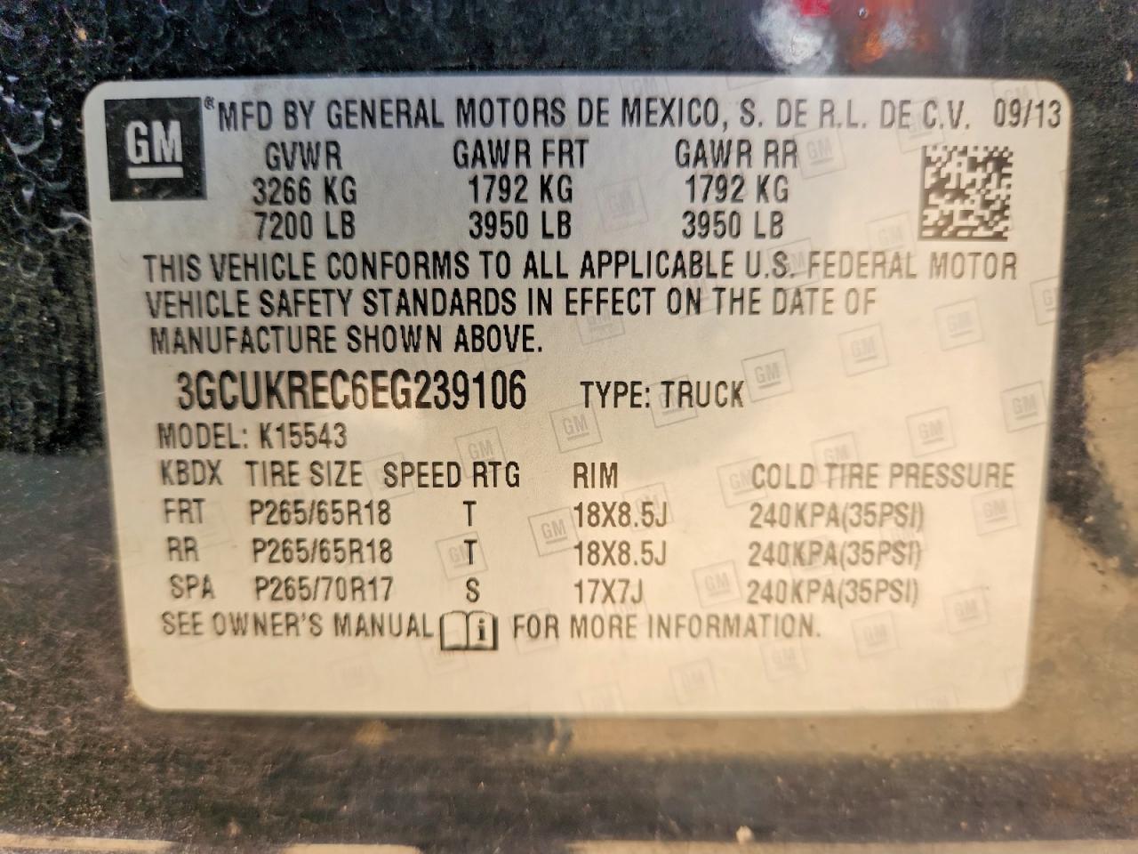 2014 CHEVROLET SILVERADO K1500 LT photo 25