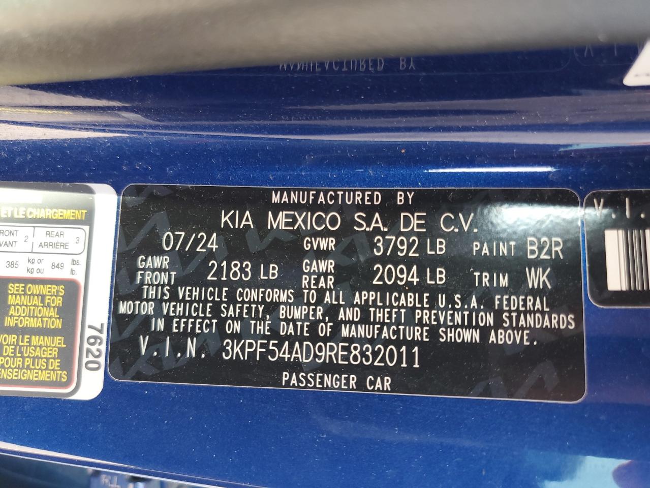 2024 KIA FORTE GT LINE photo 23