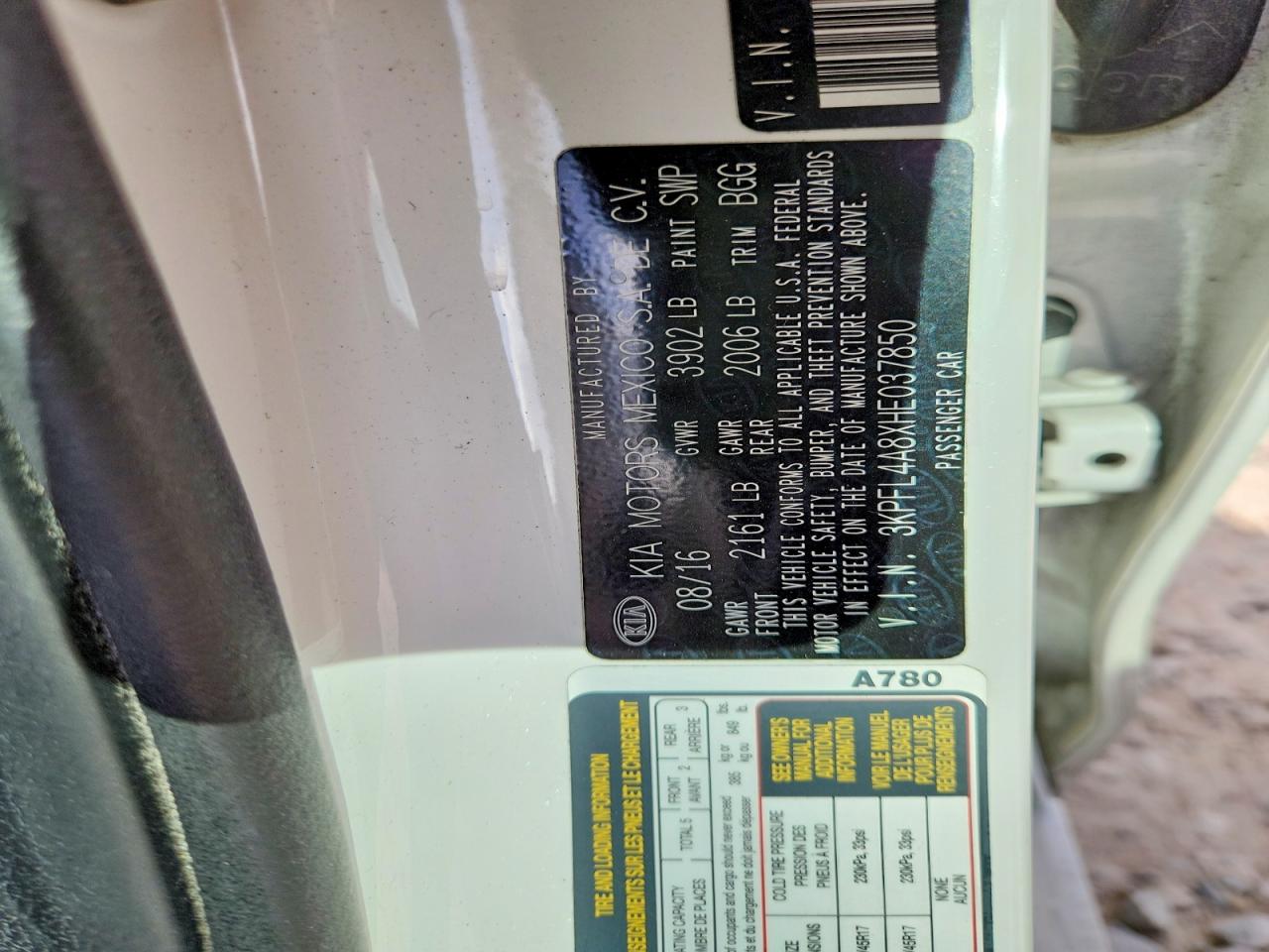 2017 KIA FORTE EX photo 37