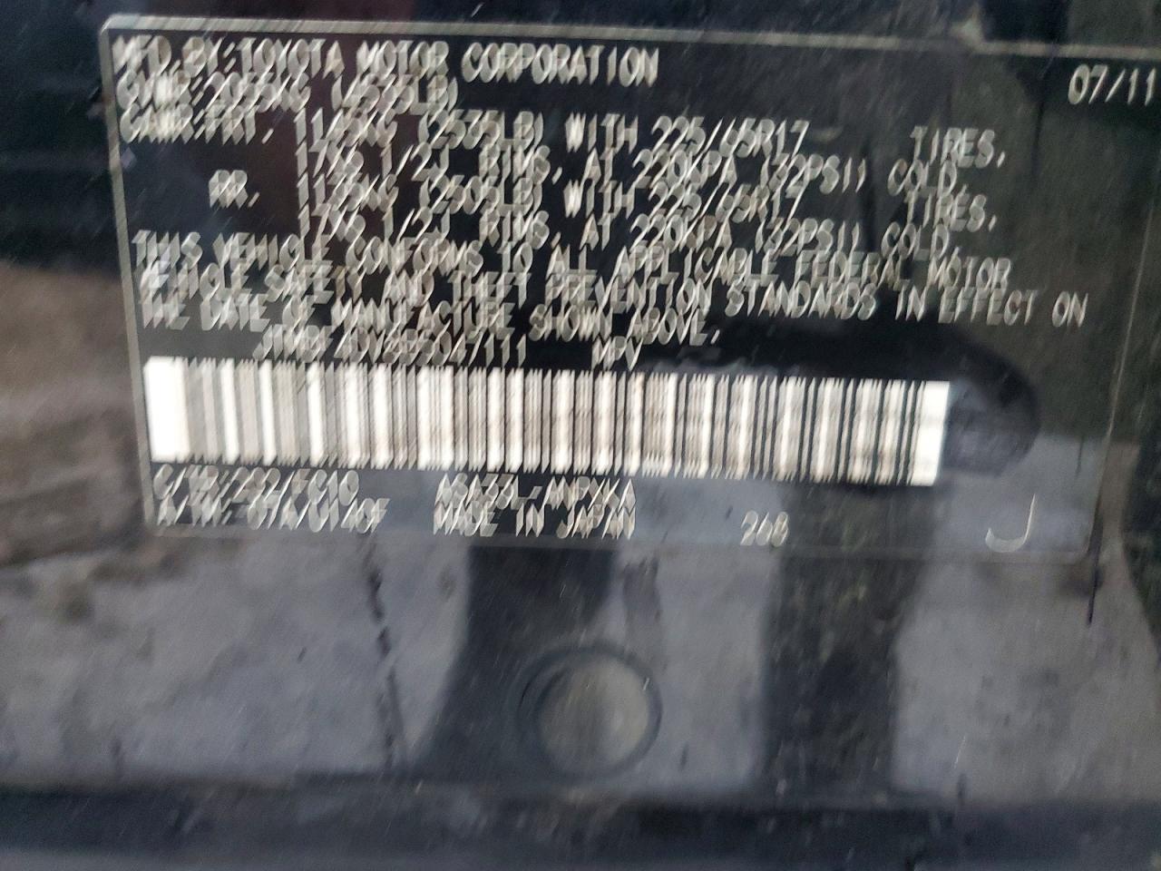 2011 TOYOTA RAV4 photo 25
