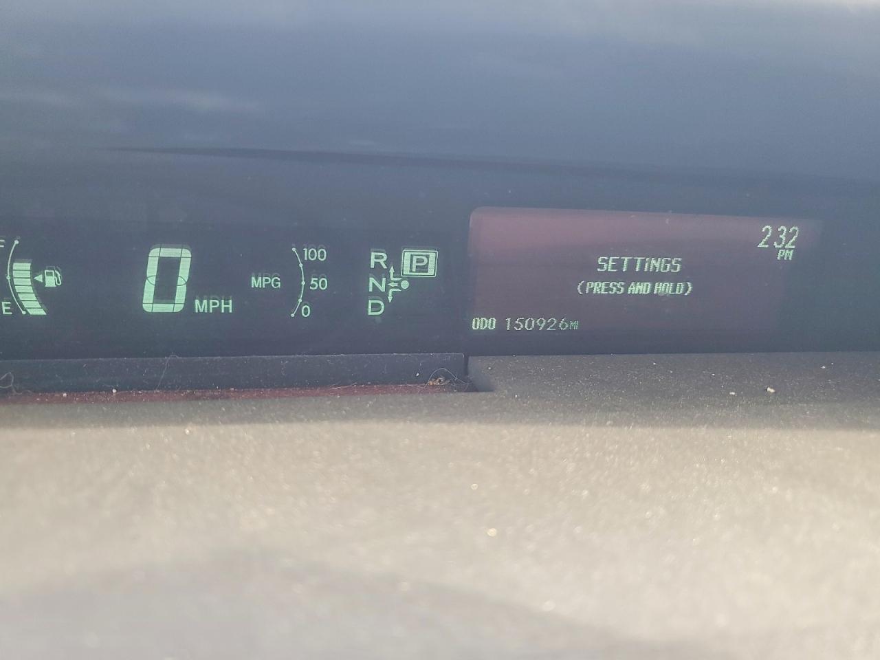 2010 TOYOTA PRIUS IV photo 9