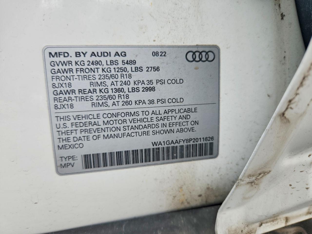 2023 AUDI Q5 PREMIUM 45 photo 40