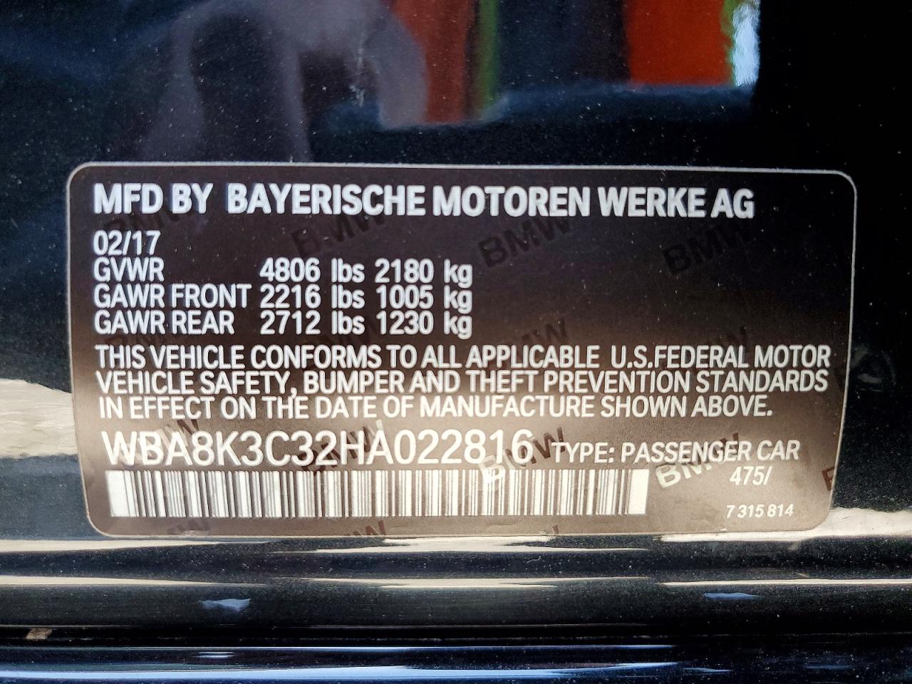 2017 BMW 330 XI photo 23