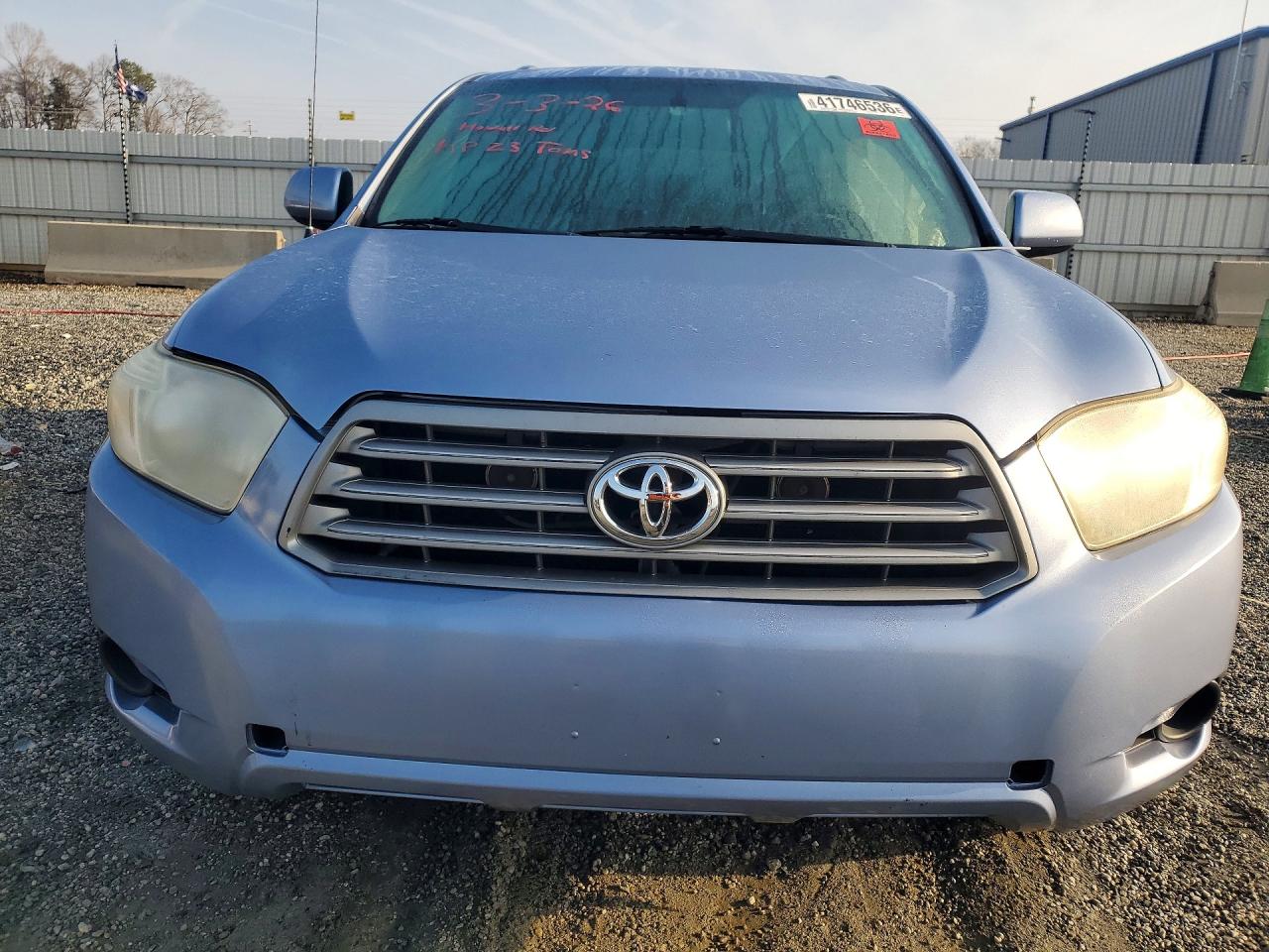 2009 TOYOTA HIGHLANDER BASE photo 9