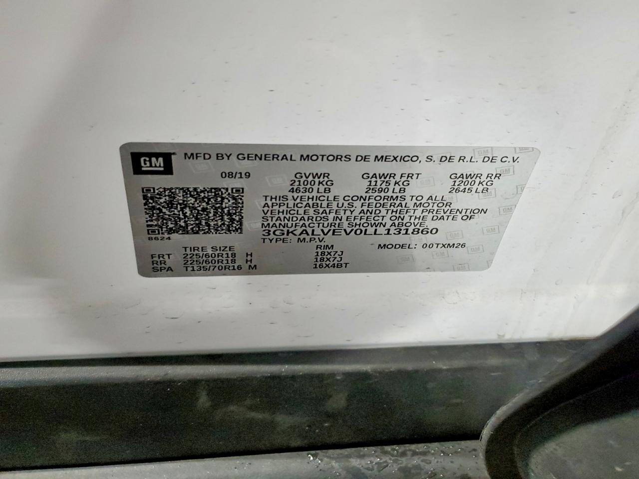 2020 GMC TERRAIN SLT photo 12