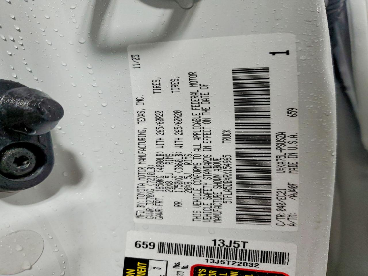 2024 TOYOTA TUNDRA SR5 photo 34