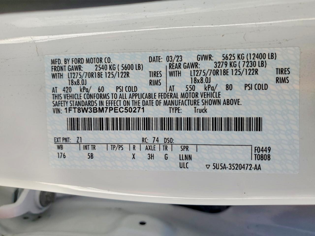 2023 FORD F350 SUPER DUTY photo 13