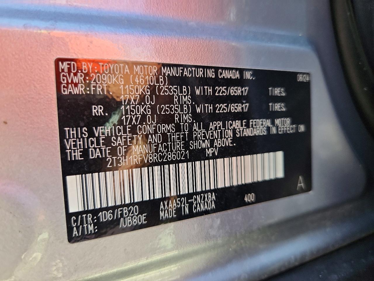 2024 TOYOTA RAV4 LE photo 37