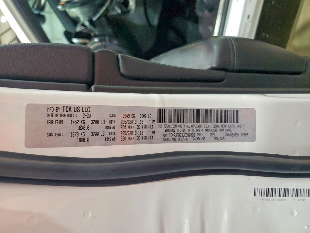 2020 JEEP GRAND CHEROKEE LIMITED photo 25