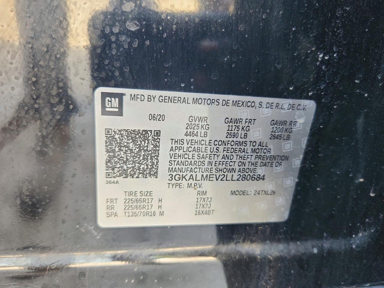 2020 GMC TERRAIN SLE photo 25