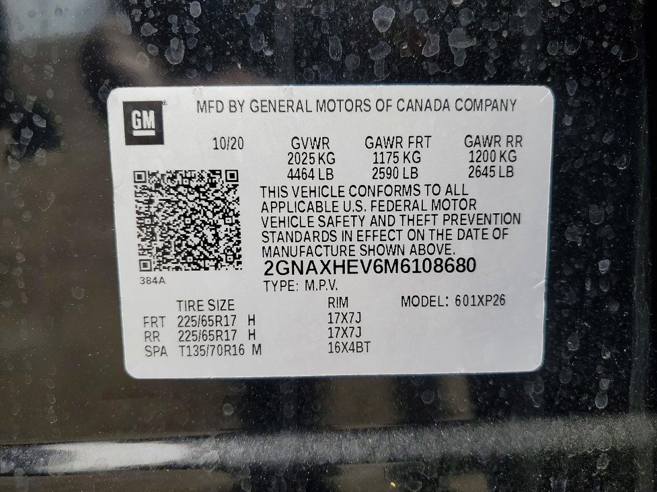 2021 CHEVROLET EQUINOX LS photo 37