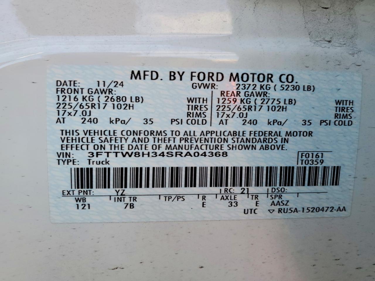 2025 FORD MAVERICK XLT photo 33