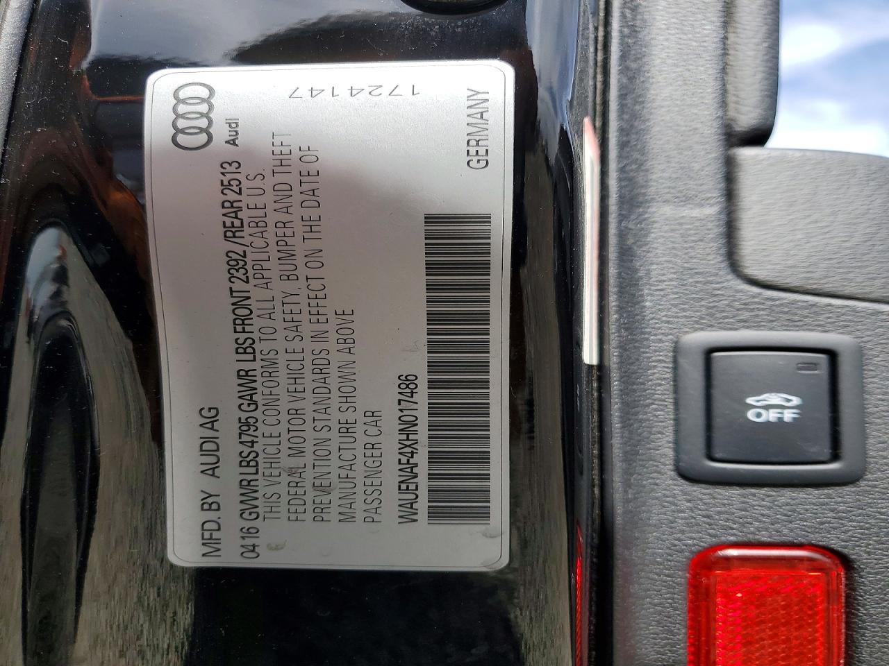 2017 AUDI A4 PREMIUM PLUS photo 23