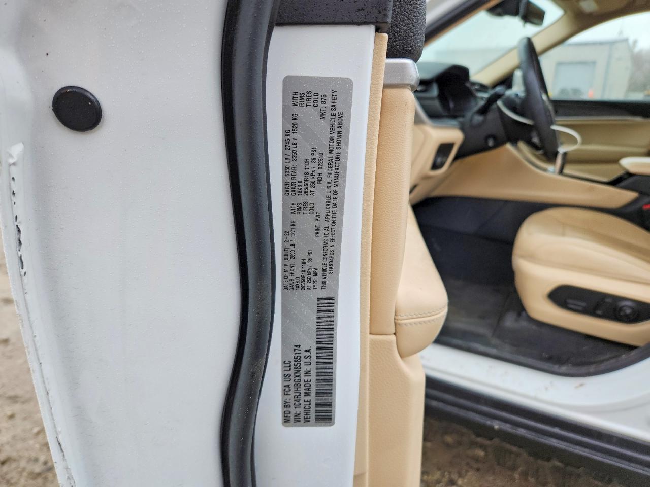 2022 JEEP GRAND CHEROKEE LIMITED photo 13
