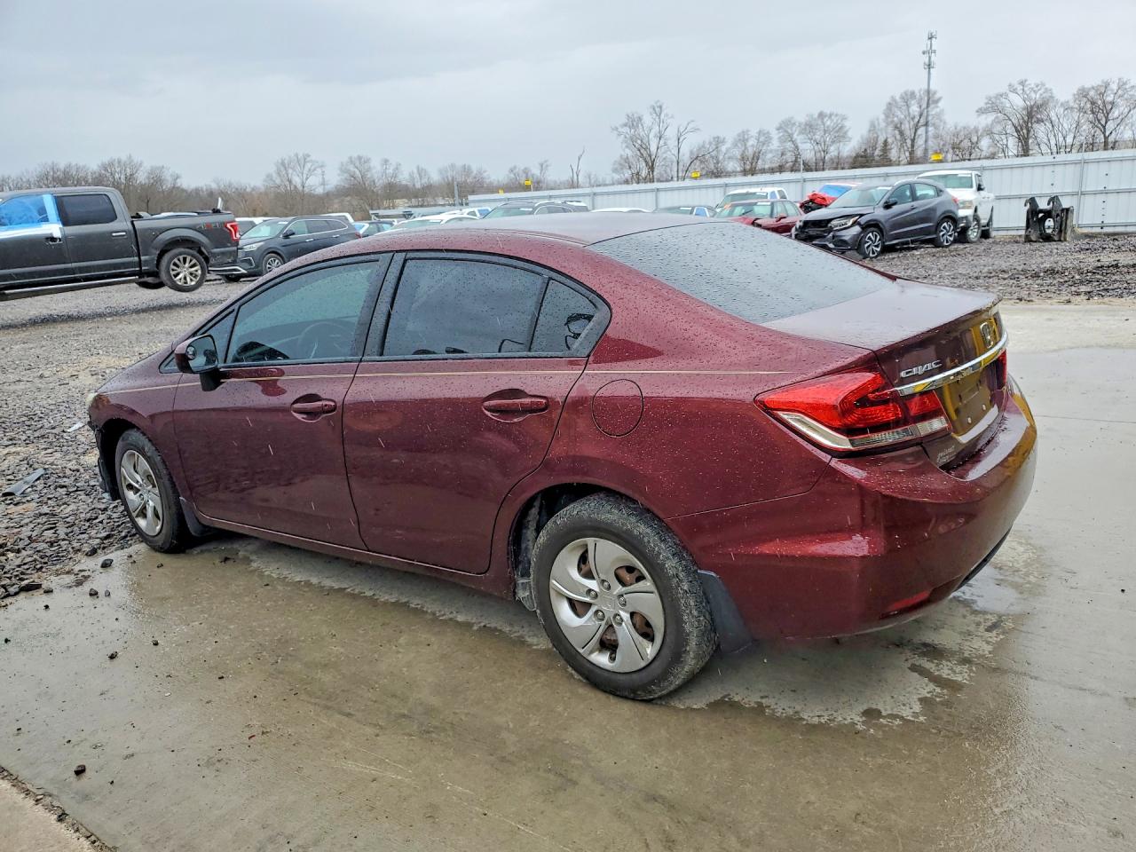 2015 HONDA CIVIC LX photo 2