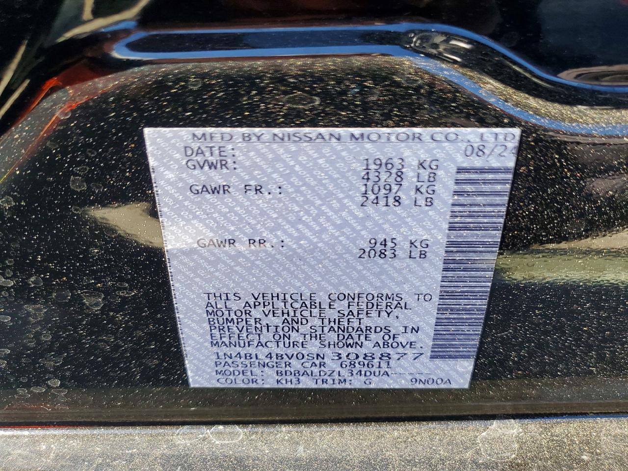 2025 NISSAN ALTIMA 2.5 S photo 23