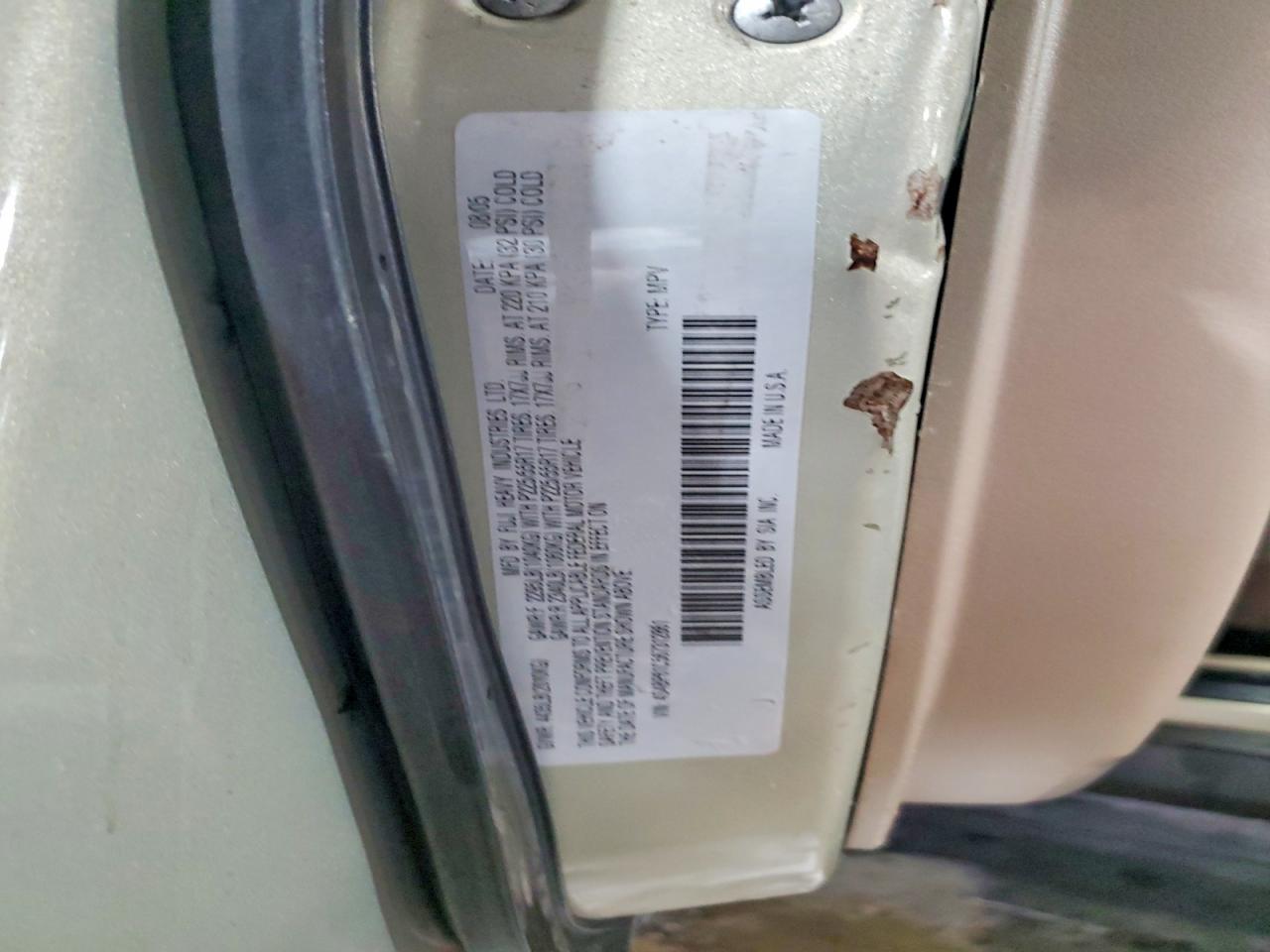 2006 SUBARU LEGACY OUTBACK 2.5I photo 23