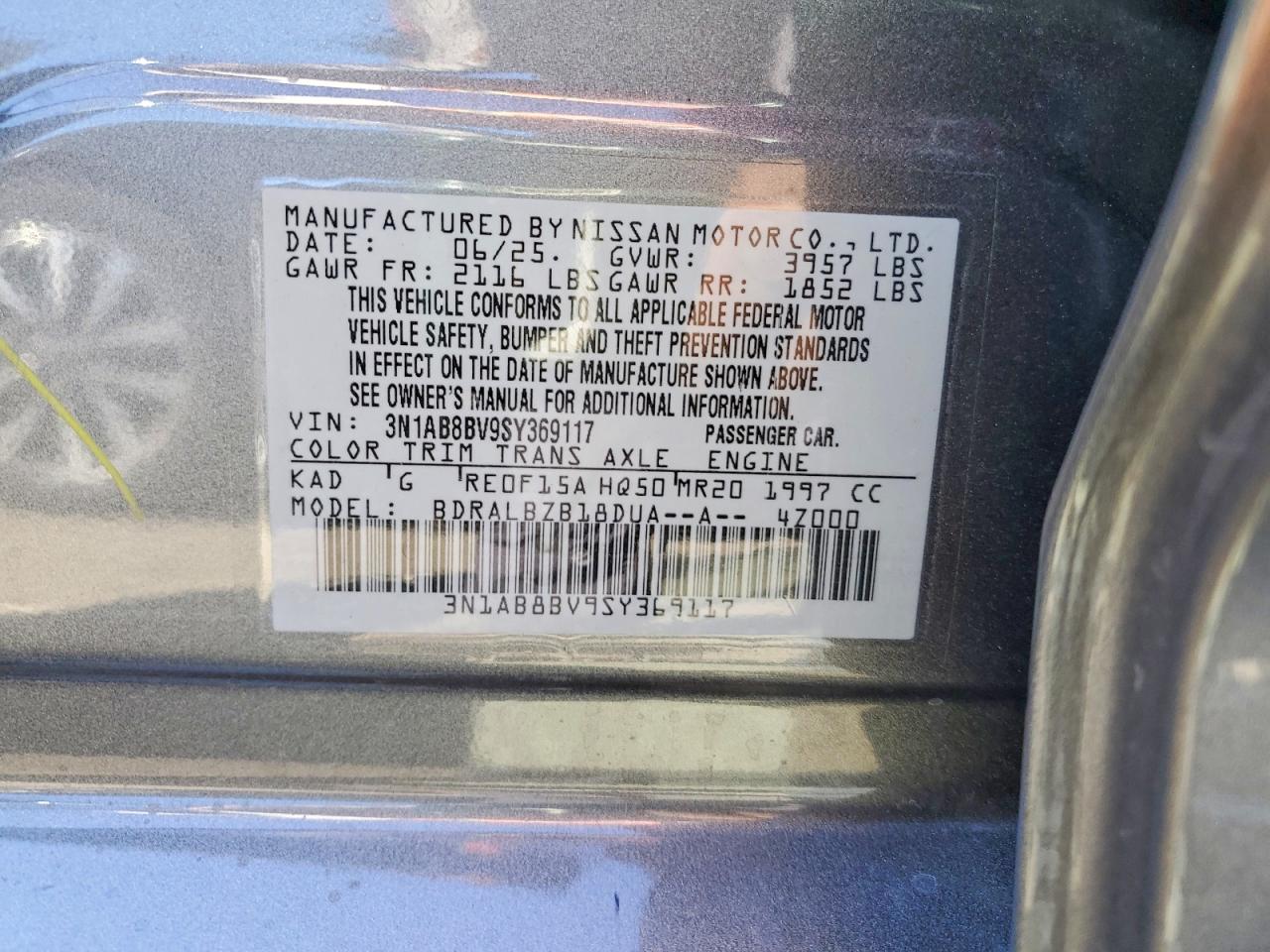 2025 NISSAN SENTRA S photo 34