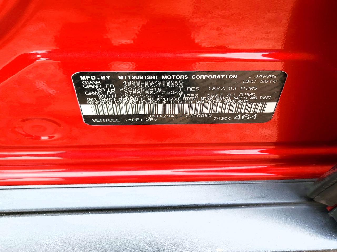 2017 MITSUBISHI OUTLANDER SE photo 25