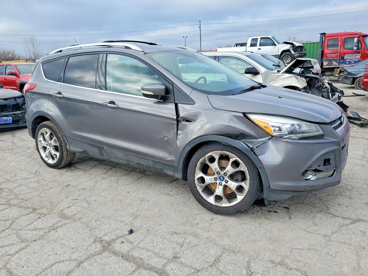 2013 FORD ESCAPE TITANIUM photo 4
