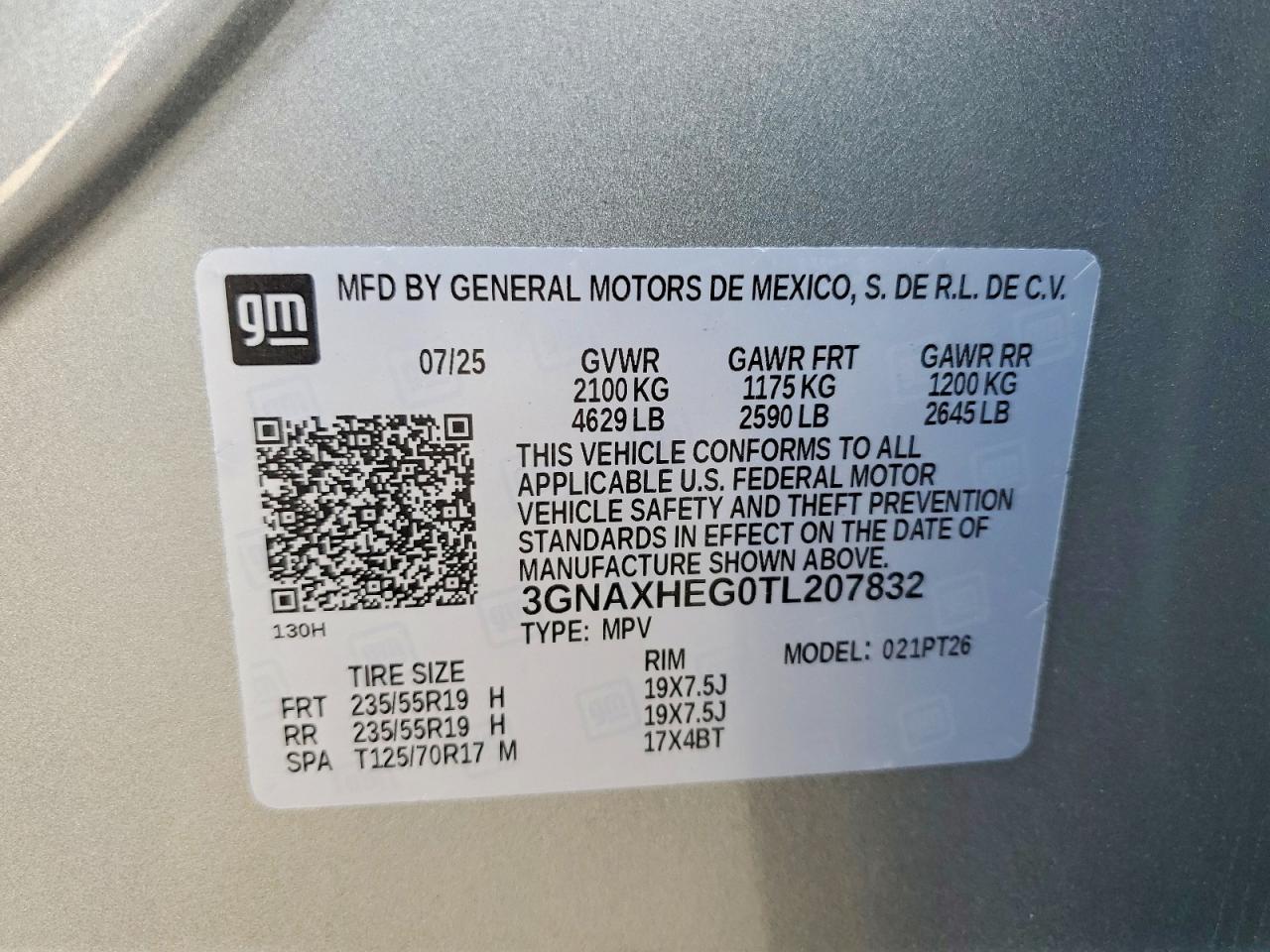 2026 CHEVROLET EQUINOX LT photo 13
