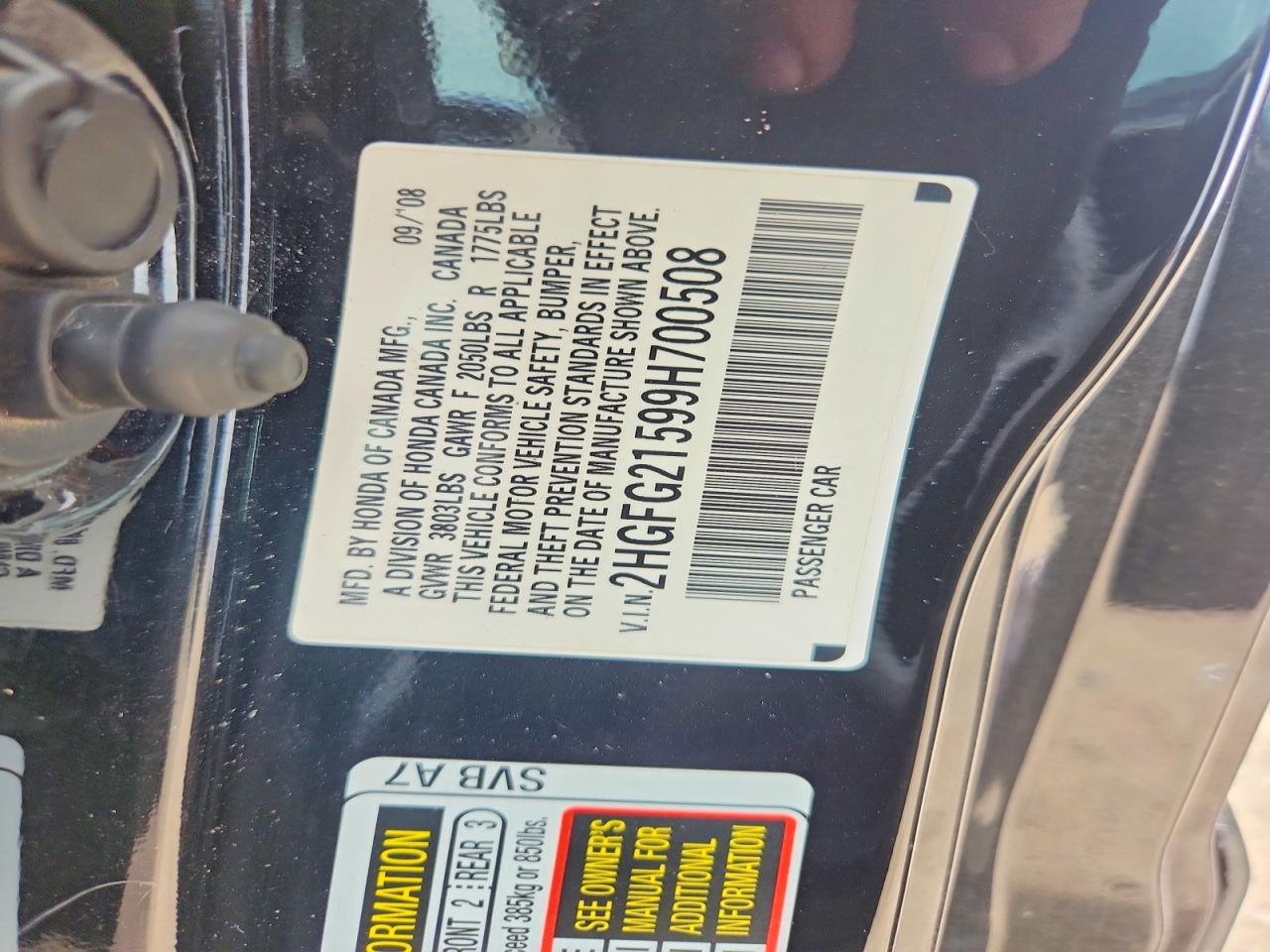 2009 HONDA CIVIC SI photo 23