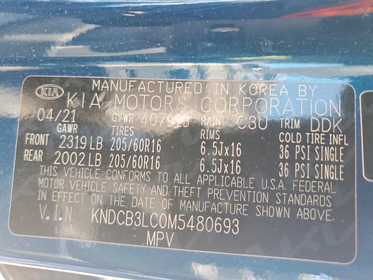 2021 KIA NIRO LX photo 23