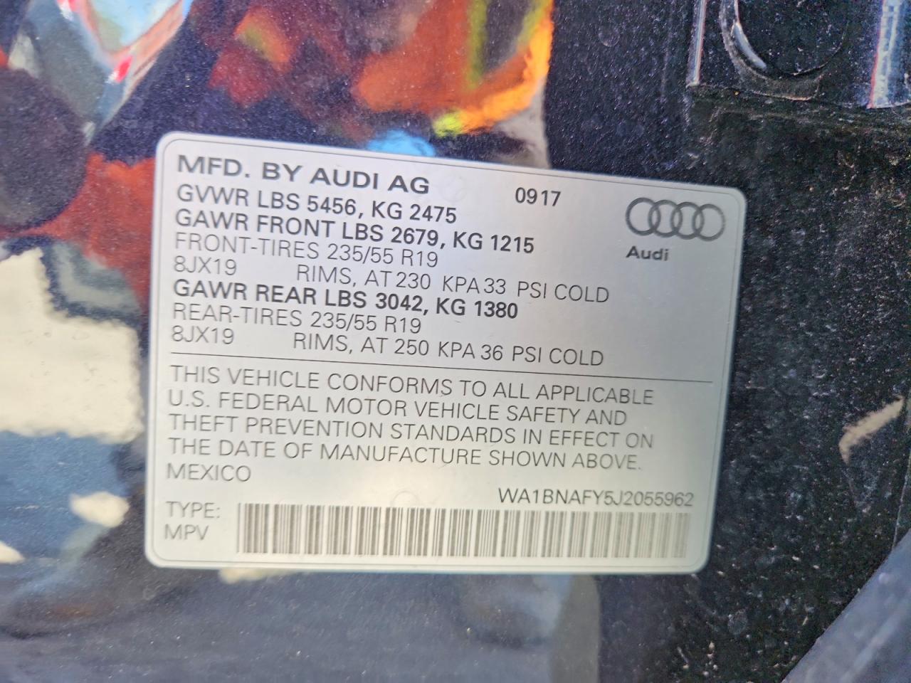 2018 AUDI Q5 PREMIUM PLUS photo 40