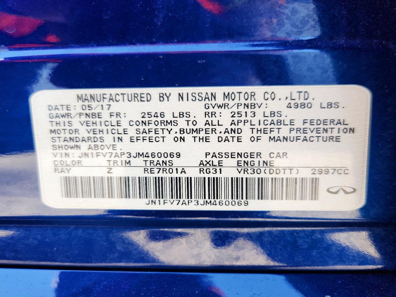 2018 INFINITI Q50 RED SPORT 400 photo 25