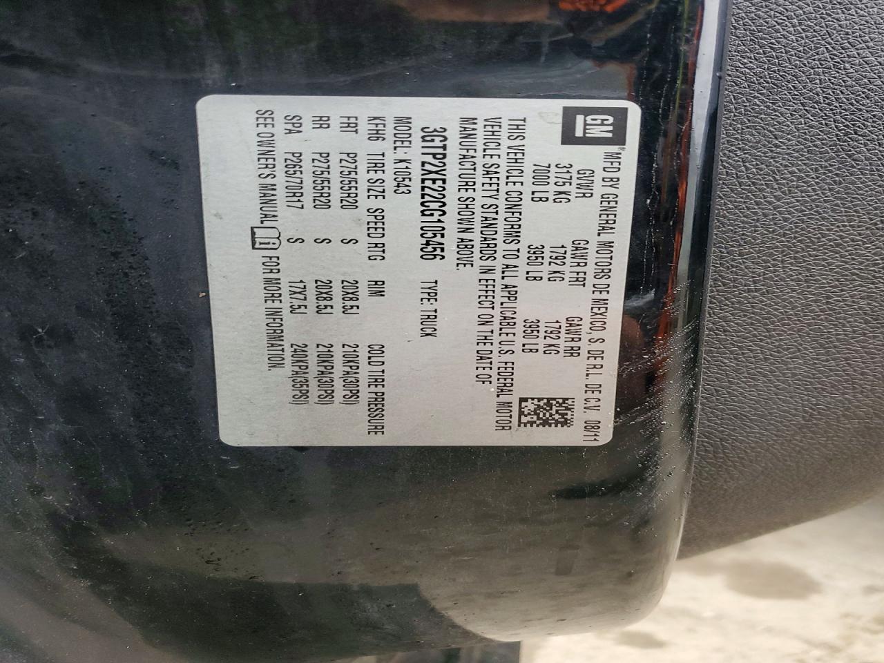 2012 GMC SIERRA K1500 DENALI photo 25