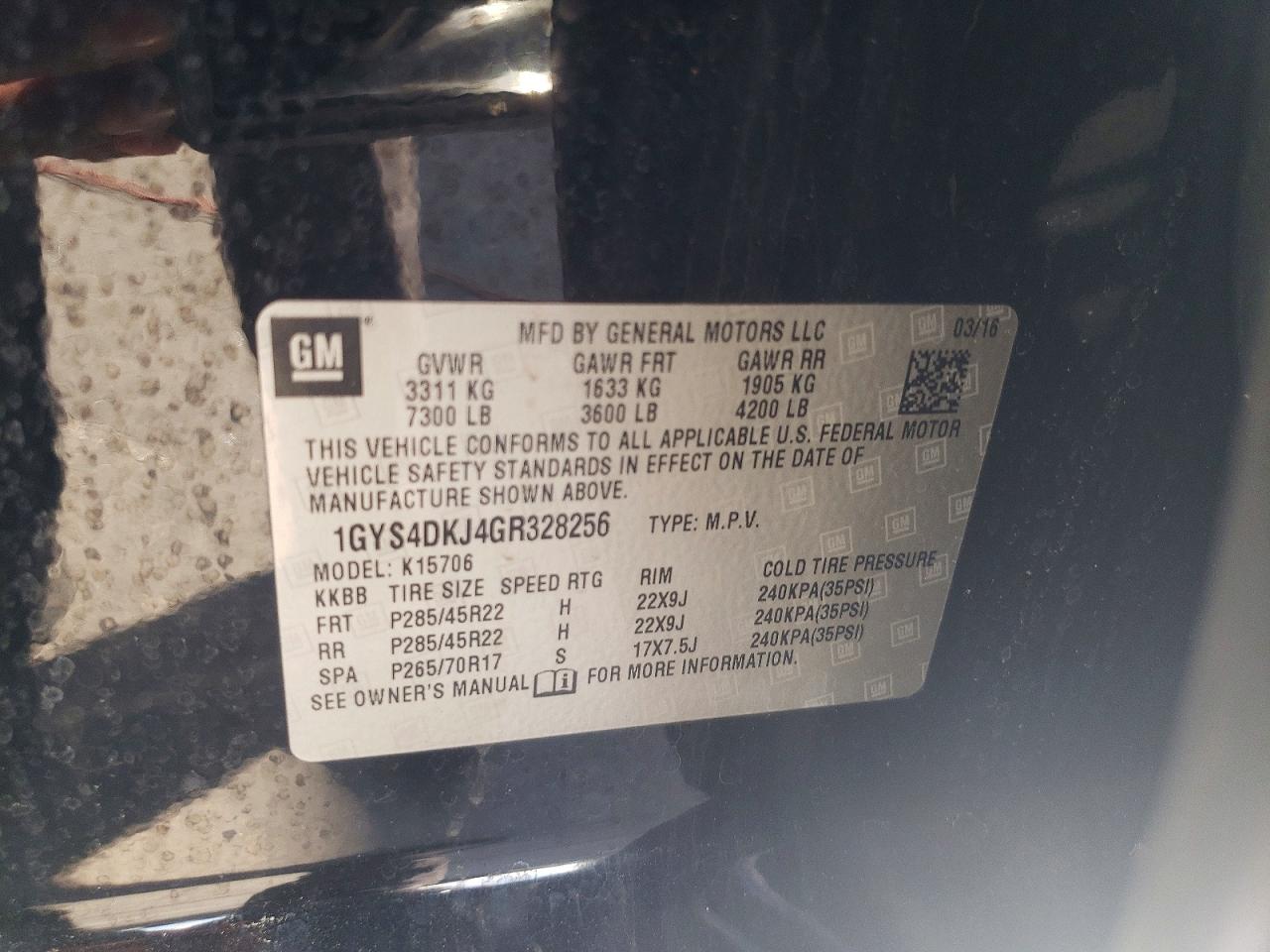 2016 CADILLAC ESCALADE PLATINUM photo 13