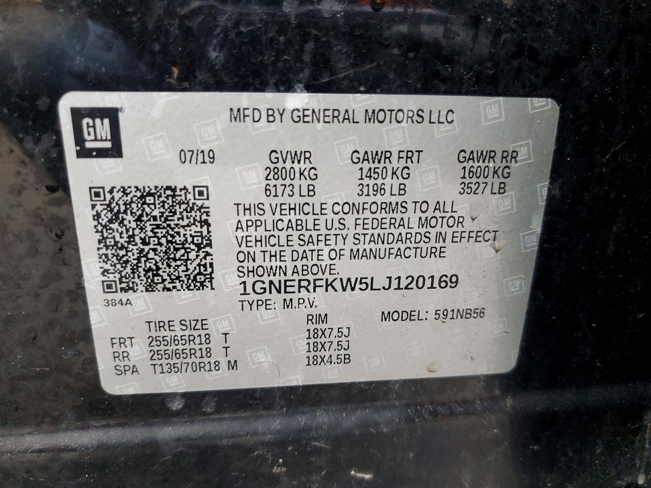 2020 CHEVROLET TRAVERSE LS photo 13