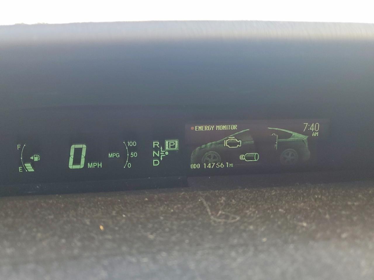2012 TOYOTA PRIUS TWO photo 9