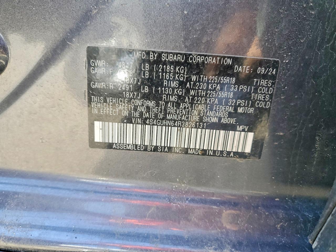 2024 SUBARU CROSSTREK LIMITED photo 12